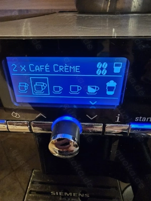 Kaffeevollautomat Siemens EQ.7 PlusPlus blackSteel  Bild 8