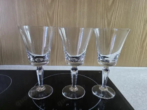 3 sehr schöne, stabile Kelchgläser