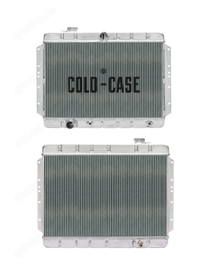 Aluminium-Kühler (NEU) Cadillac De Ville 1959   1960 Cold Case Performance 