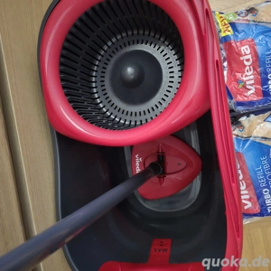 Vileda Turbo Bodenwischer-Set | neuwertig Bild 1