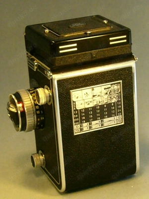 Rollei  Rolleiflex "T" mit Belichtungsmesser neuwertig Bild 3