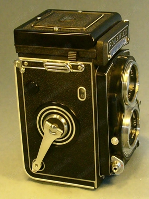 Rollei  Rolleiflex "T" mit Belichtungsmesser neuwertig Bild 4