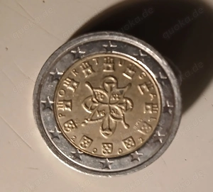 2 Euro Münze Portugal