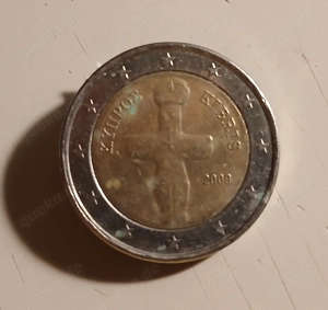 2 Euro Münze Zypern 2009