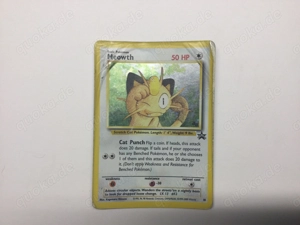 Pokémon Karte Meowth Mauzi Holo Black Star Promos