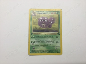 Pokémon Karte Smogmog Fossil 1.Edition 