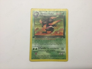 Pokémon Karte Dunkles Duflor Team Rocket 1.Edition 