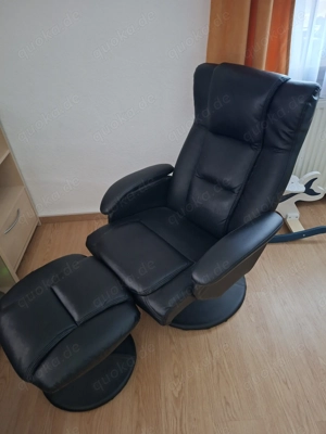 Massagesessel mit Massagefußteil