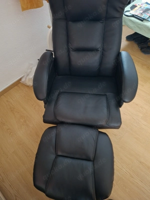 Massagesessel mit Massagefußteil Bild 3