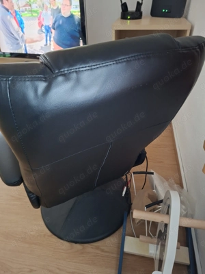 Massagesessel mit Massagefußteil Bild 4