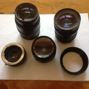 3 x Objektive und Tele Converter