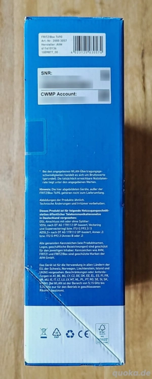 FritzBox 7690  Bild 3 FritzBox 7690  Bild 3