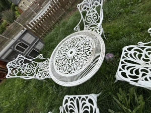 Gartensitzgruppe Aluminium