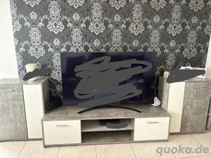 wohnwand in betonoptik