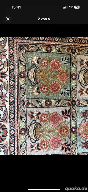 Perser Teppich Handgeflochten