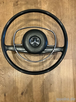 Mercedes Benz Oldtimer Lenkrad W114   W115   W108   W109 W113 Schwarz