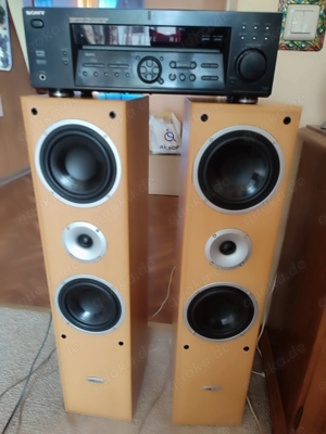Sony STR-DE475 Radio -Verstärker mit Boxen