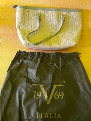 19v69 ITALIA Tasche in Grau von VERSACE Bild 2