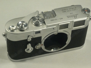 Leica    M3 neuwertig im Originalkarton Baujahr 1955 Bild 3