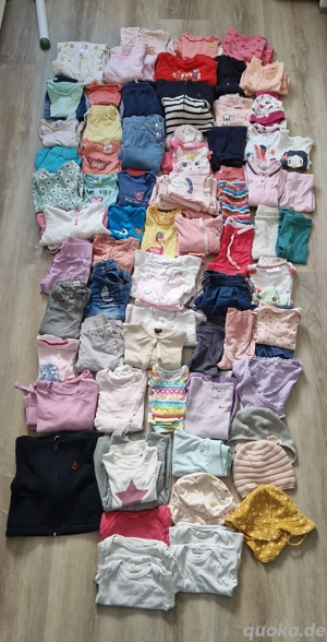 81 teiliges Kleiderpaket Gr 74-80