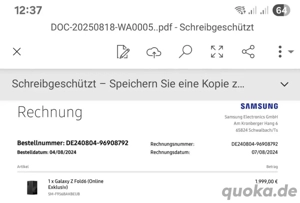 Samsung Galaxy Z Fold 6 256GB Bild 2