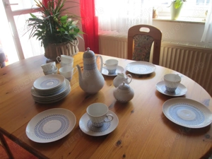 Rosenthal Kaffeeservice "Romanze" in blau