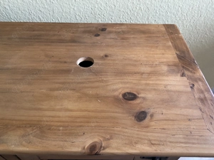 Echtholz Kommode Ponderosa Pinie Honig Pueble Longboard Wohnzimmer Haus Wohnung Gäste Bild 8
