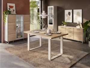 Highboard Kai Eiche Bianco teilmassiv 5804 Bild 2 Highboard Kai Eiche Bianco teilmassiv 5804 Bild 2