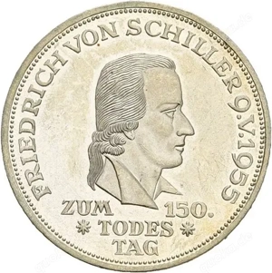münze friedrich von schiller