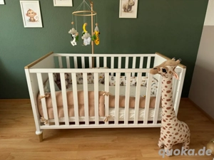 Neu! Paidi Kinderbett Lotte & Fynn incl. Umbausatz und Alvi Matratze Breez