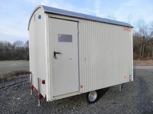 Bauwagen, Baubude gesucht