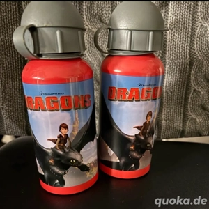Trinkflasche Metall von Ohne Zahn Dragons 