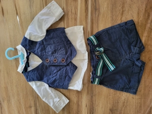 Anzug,Gr56, mit Hemd und kurzer Hose.