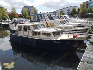10m Stahlboot Kajütenboot mit Liegeplatz in Henningsdorf 