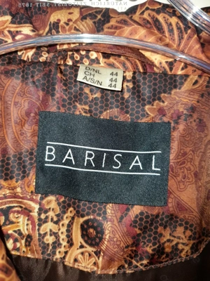 Braune Damen-Jacke mit schönem Muster von BARISAL Bild 3