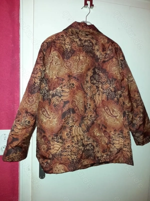 Braune Damen-Jacke mit schönem Muster von BARISAL Bild 4