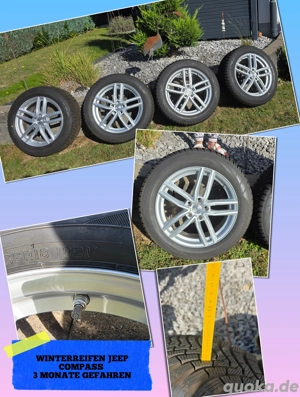 Winterreifen kompl. Jeep Compass Bauj. 2023. 3Mon.gefahren wie NEU