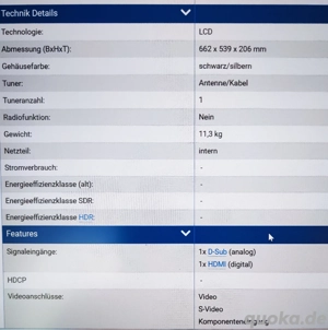 Samsung TV LE-26R41B funktionsfähig  Bild 3