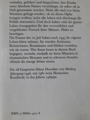 Dorothee von Meding: Mit dem Mut des Herzens. Die Frauen des 20. Juli. Bild 5