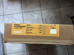 KAISER Leuchtplatte Prolite 5000 Kelvin 2x15Watt Fototechnik Bild röntgen Fot Bilder Bild 9