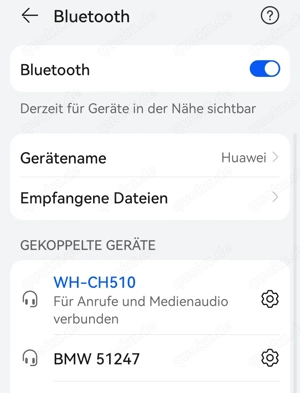 Sony WH-CH510 wireless Bluetooth Kopfhörer schwarz  Bild 7
