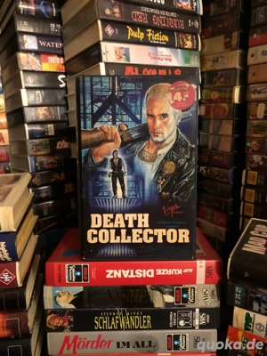 FSK 18 VHS - Death Collector - Daniel Chapman - VIRGIN