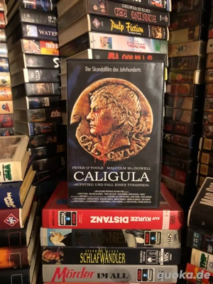 FSK 18 CALIGULA mit Malcolm McDowell, Helen Mirren - VHS Video