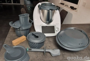 Thermomix TM6 mit viel Zubehör, Gemüsestyler & Transportkoffer   sehr guter Zustand