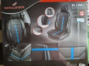 Autositzauflage Renndesign Walser Kimi schwarz blau
