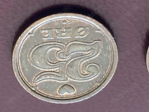 Münze Münzen Umlaufmünze Dänemark 25 Öre 1990