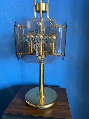 COLANI - Tisch-Lampe - Messing Bild 2