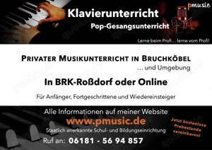 Klavierunterricht für Erwachsene, Kinder & Jugendliche auch Online