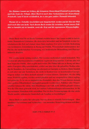 Toni Haberschuss: Das Deutschland Protokoll 3 (vergriff.ORIGINAL) Bild 2