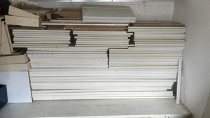 Regal, Regalbretter weiß, ... Keller, Garage, Laden, Bühne, Hütte